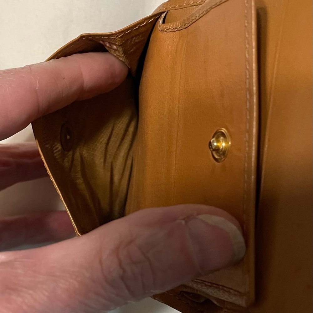 Celine Brown Wallet with Monogram Design - Picture 8 of 16